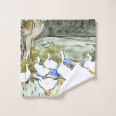 オランダアールヌーボーダックスアンドゲーゼ バスタオルセット (ウォッシュタオル)