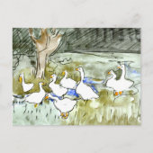 オランダアールヌーボーダックスアンドゲーゼ ポストカード (正面)