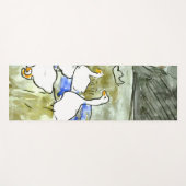 オランダアールヌーボーダックスアンドゲーゼ ヨガマット (正面(横))