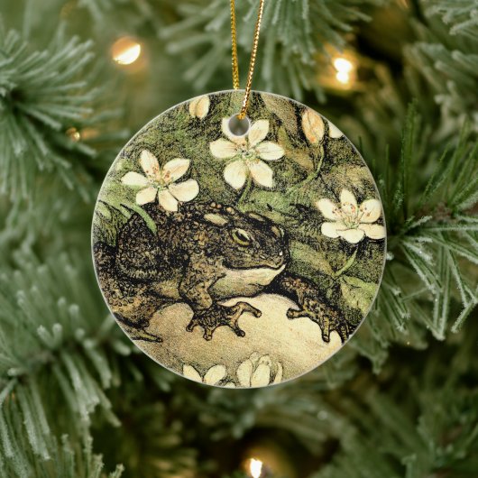 オランダアールヌーボートアドアンドドグウッド セラミックオーナメント (ツリー)