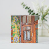 オランダアールヌーボードアグリーティングカード シーズンカード (スタンド正面)