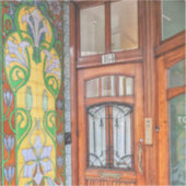 オランダアールヌーボードア シール (正面)