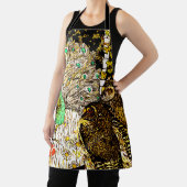 オランダアールヌーボーピーコックアンドフール エプロン (インサイチュ)