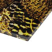 オランダアールヌーボーピーコックアンドフール カッティングボード (角)