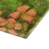 オランダアールヌーボーヘッジホッグとベビー カッティングボード (角)