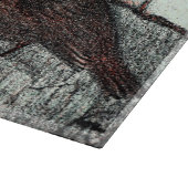 オランダアールヌーボーロビンバードin冬 カッティングボード (角)