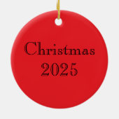 オランダアールヌーボーロビンバードin冬 セラミックオーナメント (裏面)