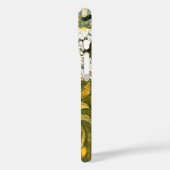 オランダアールヌーボー牧草地ワイルドフラワーズ、蝶 Case-Mate iPhoneケース (裏面 / 左)