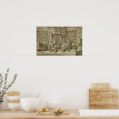 オランダインテリア, 1617 ポスター (キッチン)