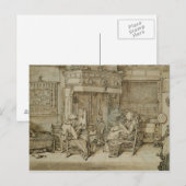 オランダインテリア, 1617 ポストカード (正面/裏面)