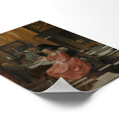 オランダインテリア— Ludolf de Jongh ポスター (角)