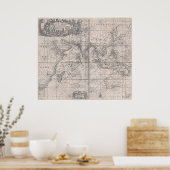 オランダイーストインディ1689 – 非常に高い解像度。 ポスター (キッチン)