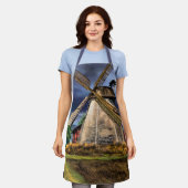 オランダウィンドミルエプロン エプロン (着用した状態)