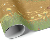 オランダウィンドミルカントリーサイドランドスケープオランダ ラッピングペーパー (ロールコーナー)