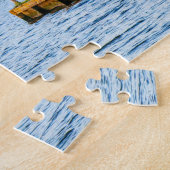 オランダウィンドミルズクロージュサンセットロッテルダムオランダ ジグソーパズル (側面)