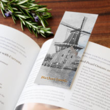 オランダウィンドミルブックマーク – ヴィンテージオランダ