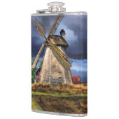 オランダウィンドミルランドスケープ フラスク (左)