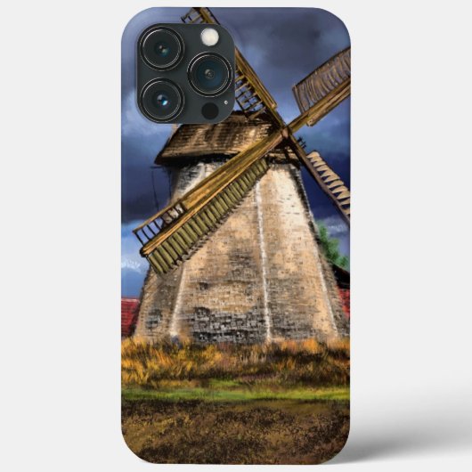 オランダウィンドミルiPhoneケース Case-Mate iPhoneケース (裏面)