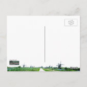 オランダウインドミルダックスハガキ ポストカード (裏面)