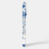 オランダエレガントデルフトブルーフローラピーコックウォーター色 Case-Mate iPhoneケース (裏面 / 右)