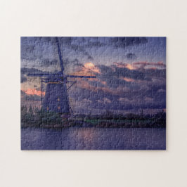 オランダオランダウィンドミルリバースカイジグ ジグソーパズル