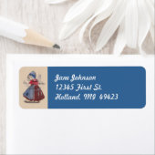 オランダオランダガールド伝統的レス住所 シール (インサイチュ)