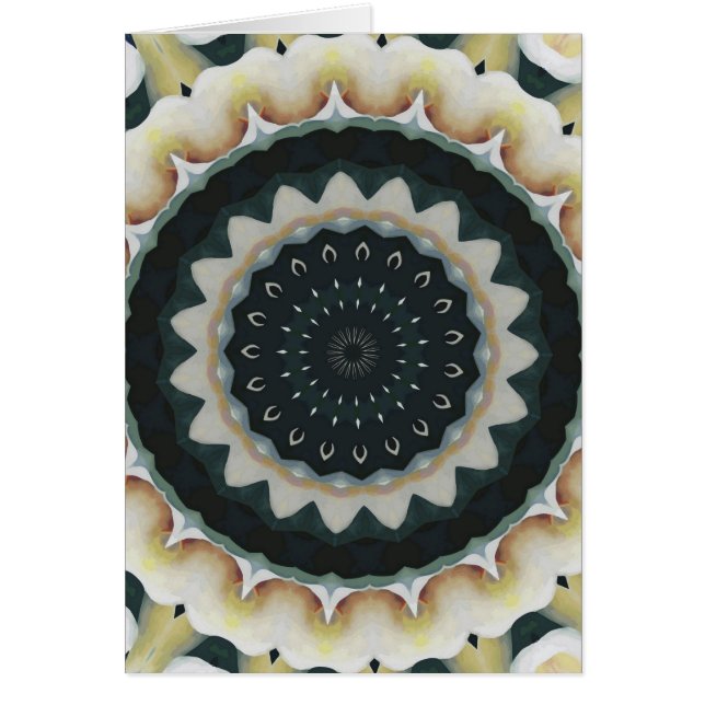 オランダカイウユリの曼荼羅 (正面)