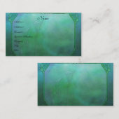 オランダカイウユリの驚異 名刺 (正面/裏面)