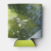 オランダカエルとダックウィードクーラーボックス 缶クーラー (正面)