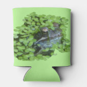 オランダカエル顔とダックウィードクーラーボックス 缶クーラー (裏面)