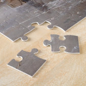 オランダカスタム冬の風景油画アート ジグソーパズル (側面)