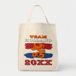 オランダカスタム国旗オレンジライオンチームHolland 2023 トートバッグ