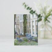 オランダカナルハウスアンドハトンはがき ポストカード (スタンド正面)