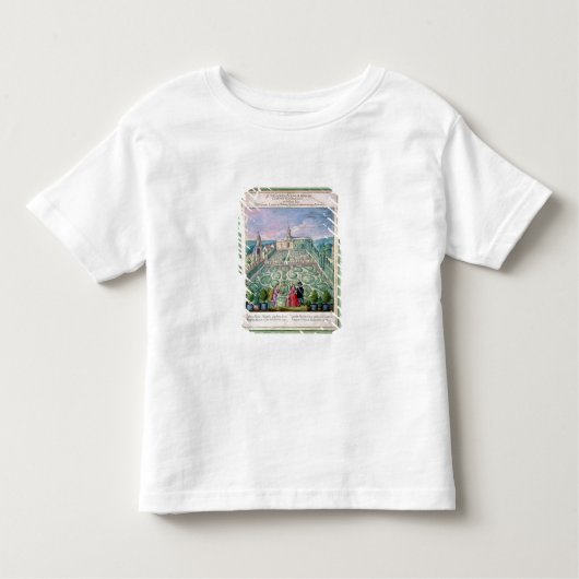 オランダガーデン, 1650 (紙付き) トドラーTシャツ (正面)