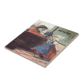 オランダキッズフラワーズタイル、オランダルック、パーソナライズ タイル (側面)