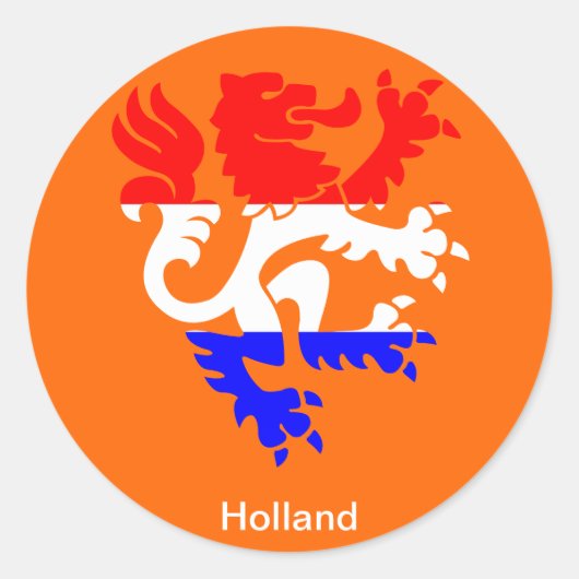 オランダクイーンの日 ラウンドシール (正面)