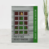 オランダクリスマスツリー シーズンカード (正面)