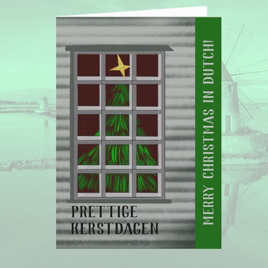 オランダクリスマスツリー シーズンカード