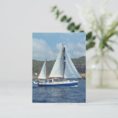 オランダケッチフランチェスカ ポストカード (スタンド正面)