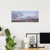 オランダコーストサンセットパノラマポスター ポスター (ホームオフィス)