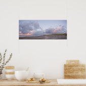 オランダコーストサンセットパノラマポスター ポスター (キッチン)