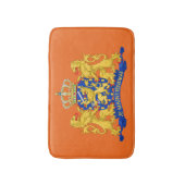 オランダコートオブアームオンオレンジbmcnt バスマット (正面縦)