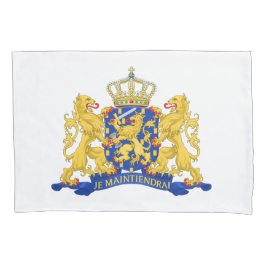 オランダコート・オブ・アームズ・オン・ホワイト 枕カバー