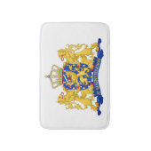 オランダコート・オブ・アームズ・オン・ホワイトbmcnt バスマット (正面縦)