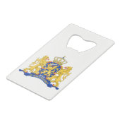 オランダコート・オブ・アームズon wt bocnt クレジットカード栓抜き (正面アングル)