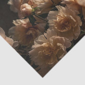 オランダゴールデンエイジスタイルエテリアールピーチフラワーズ 薄葉紙 (詳細)