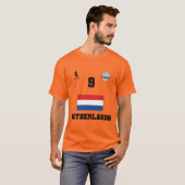 オランダサッカーサッカー代表Tシャツ Tシャツ (正面フル)