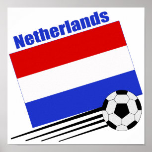 オランダサッカーチーム ポスター
