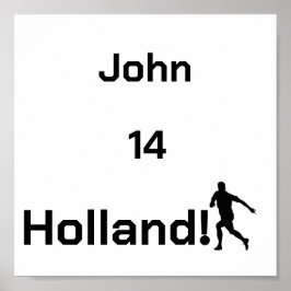 オランダサッカー選手トリビュートポスター ポスター