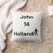 オランダサッカー、カスタマイズ可能 クッション (ブランケット)